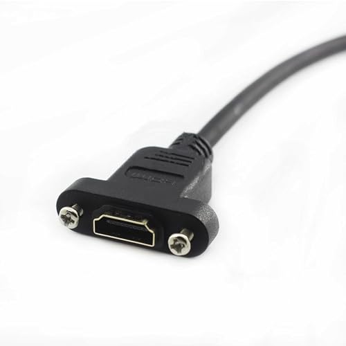 Cable mini HDMI macho a HDMI hembra para evitar daños en puertos de cámaras 7