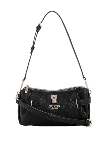 GUESS Yesba Mini zíper superior, preto