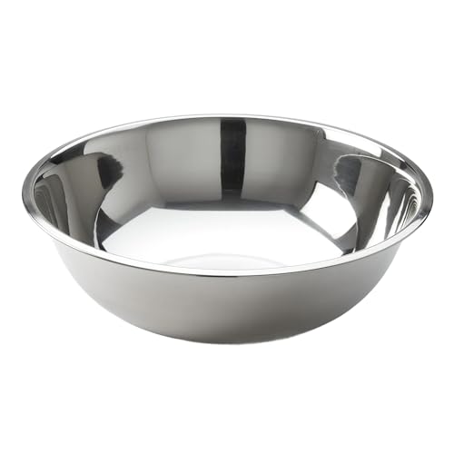 American METALCRAFT, Inc. SSB400 Stainless Steel Mixing Bowl, 10.5' Diameter, Silver, 4-Quart