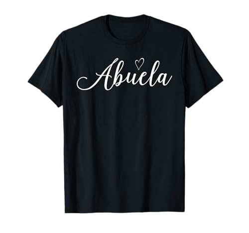 Abuela Love Heart Fun Abuela Grandma Shirt Mom Mothers Day TVc
