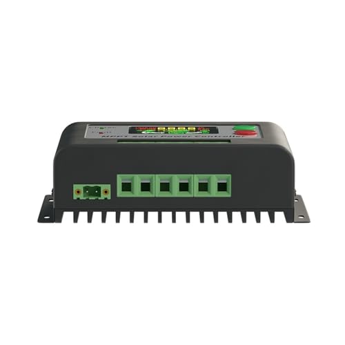 Controlador solar MPPT 20A de carga y descarga reductor para panel fotovoltaico 6
