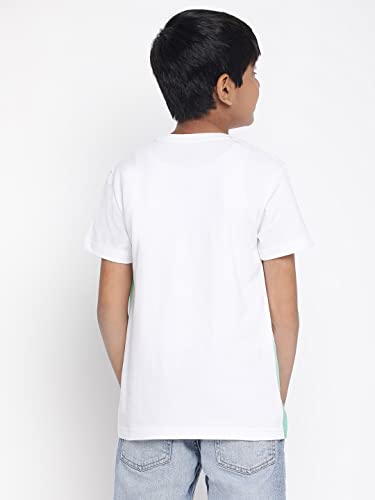 Image of Li'l Tomatoes Boy's Typography Regular Fit T-Shirt