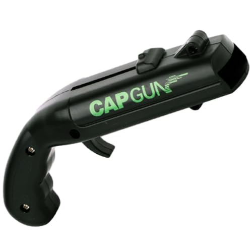 Cap Gun Bottle Opener Beer Bottle Opener Cap Launches for World Cup Parties BBQs Sports Events and Football Match Nights Fun Gadget Gift for Men Fathers Husbands and Friends (Black)