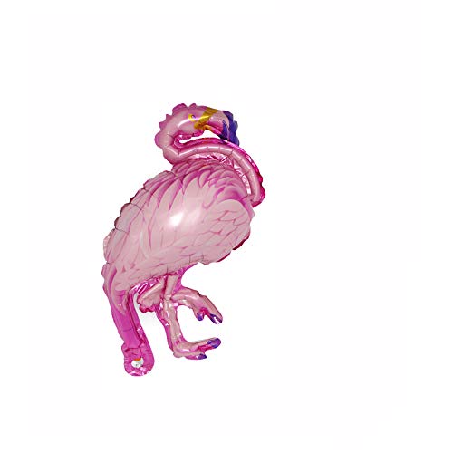 Flamingos Theme Party Foil Balloons Kit（9 Pack）, 2 Pack Pineapple Balloons 1 Palm Tree Balloon 2 Cactus Balloons 2 Flamingo Balloons 2 Mini Flamingo Balloons Luau Balloons For Tropical Party Supplies #TOP5