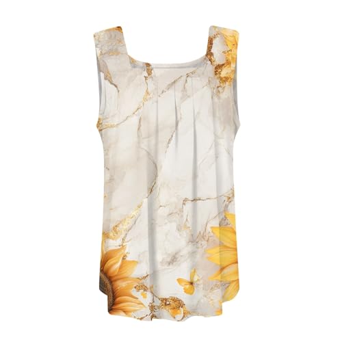 Spring Summer Plus Size Dressy Tank Tops for Women 2025 Womens Workout Floral Boho Beach Sleeveless Shirts Blouses