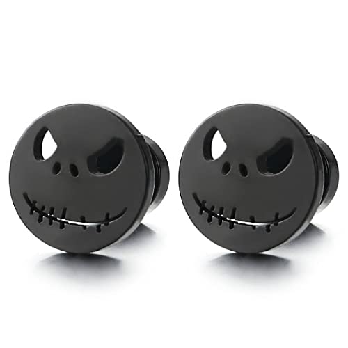 Petit Monster Earrings for Men and Women – Stainless Steel – 2 Pi...