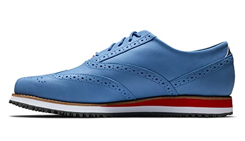 Miniatura 2 de Footjoy Women S Sport Retro Golf Shoe, Smooth Blue, 5