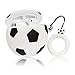 Mulafnxal Compatible with Airpods 1&2 Case,Silicone 3D Cute Funny Fun Cartoon Character for Airpod Cover,Fashion Stylish Cool Sports Design Skin, Cases for Men Teens Girls Boys Air pods (Football)