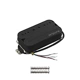 Oripure Alnico 5 Guitar Humbucker Pickups Bridge Pickup 13.5K Hot Rail & Screw Poles