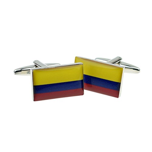 Mancuernillas Gtr Hombre Bandera Colombia Talla Única