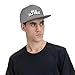 Mr Music Bungleship-Hop Style Flat-Brim Sun Hat, Combining Fashion with Sunshade Protection. Gray
