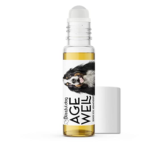 Image of The Blissful Dog Bernese Mountain Dog Age Well Dog Aromatherapy Roll-On Bottle for Your Dog's Peaceful Ageing