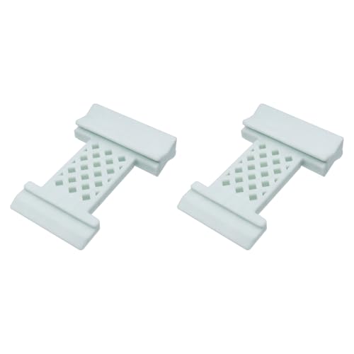 Mewutal 2pcs 4 in 1 Laminate Flooring Tools Wood Floor Installation Tapping Block Nylon Wood Floor Board Laminate Installation Tool (Inclined, Barb, U, V, L Slots)