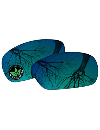 Image of Raydi Polycarbonate Replacement Lenses & Nosepads for Maui Jim Black Coral MJ249 Sunglasses