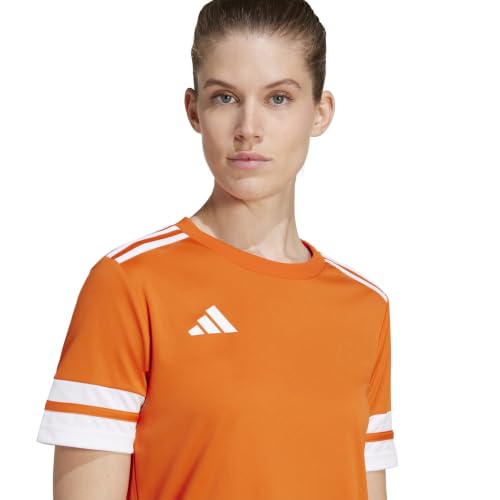 adidas Damen Squadra25 Jersey Short Sleeve Shirt, Team orange/White, XS – Ansicht 6
