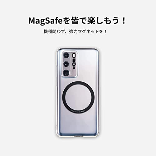 MOFT Snap On マグネットリング MagSafe対応 Snap-On 強力マグネット 粘着式 スマホケース用 (0-マグネットリング)