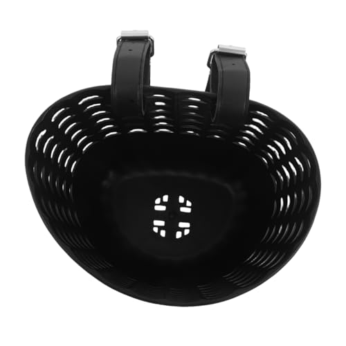 BIUDECO Kids Bike Basket Accessories: Front Handlebar Bicycle Basket with Adjustable Straps for Boys Girls Ideal for Balance Bikes Scooters Tricycles