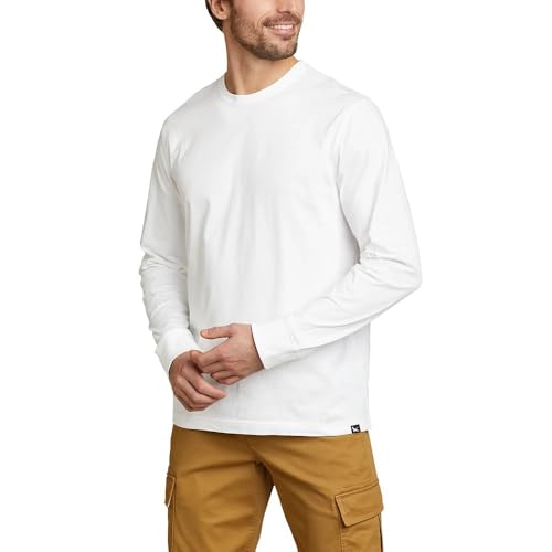 Eddie Bauer Men's Legend Wash Classic Long-Sleeve 100% Cotton T