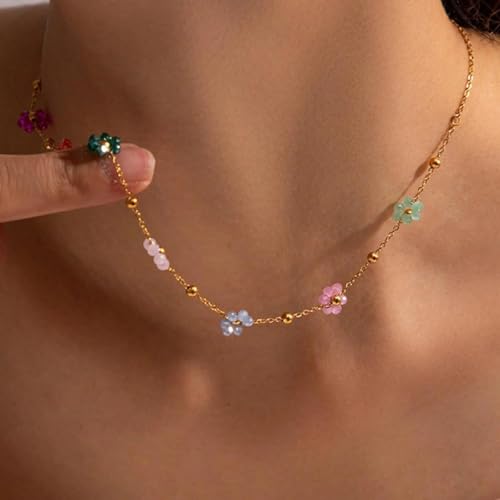 1PC Fashionable Bead Bracelet, Sweet Necklace, Adjustable Wristband, Simple Collarbone Chain, Party Jewelry4