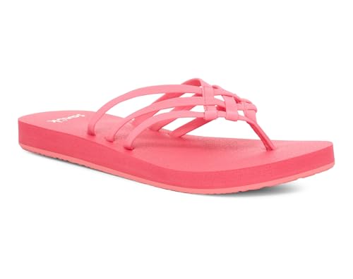Image of Sanuk Women's Yoga Sandy | Yoga Mat Footbed | Flip Flops for Women | Yoga Sandals For Women