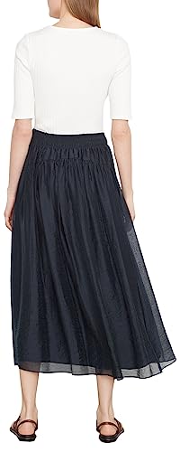 Vince Women's Smocked Waist Pull On Skirt3