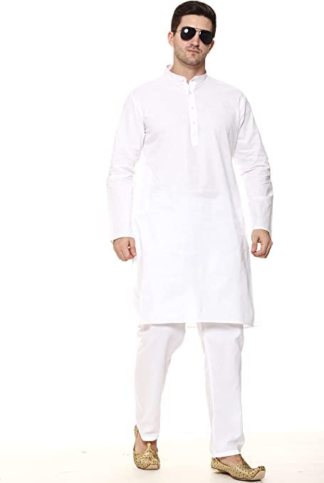 GURU JEE Handmade Kurta Pajama Set For Men's (Round Collor)4