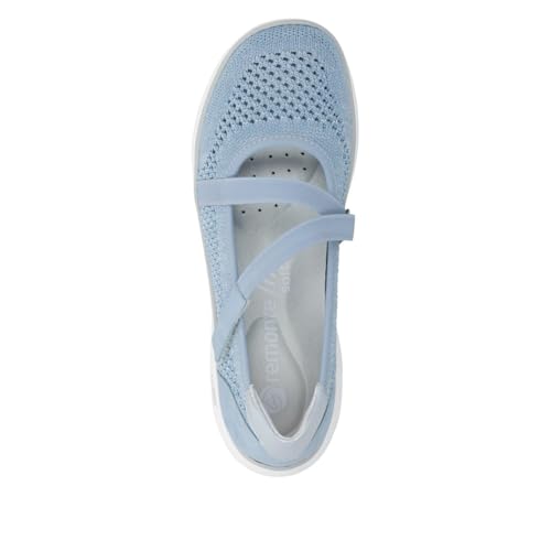 Remonte Damskie mokasyny D3g05, niebieskie, 44 EU