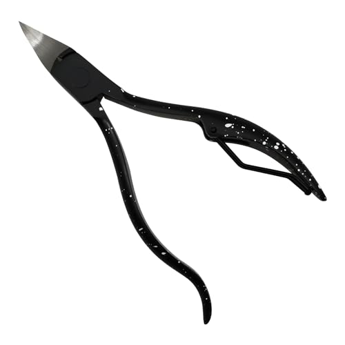 Zalaxt Toenail Clippers, Nail Clippers for Thick or Ingrown Toenails Stainless Steel Long Handle Toenail Cutters