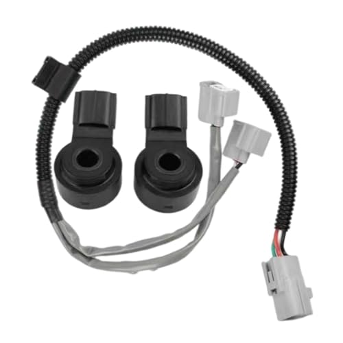TEMOOUES Capteurs Avancés De Détection des Coups Moteur avec Câble Connecteur Faisceau pour 89615-20090 89615-06010 82219-48010 82219-08010 Capteur Détonation du Moteur