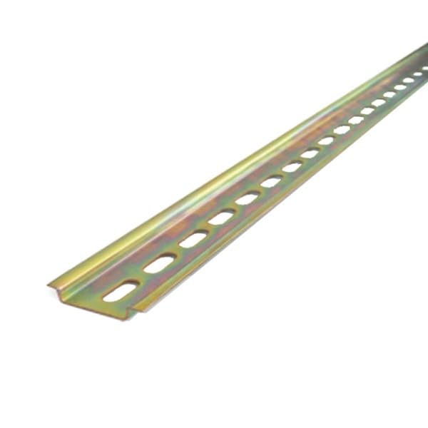 Power DIN Mounting Rail 35mm x 7.5mm Slotted – Galvanized Steel Channel for Electrical Panels, Terminal Blocks, and MCB Mounting – Industrial & Automation Use (2, 50 Centimeter)-image-7