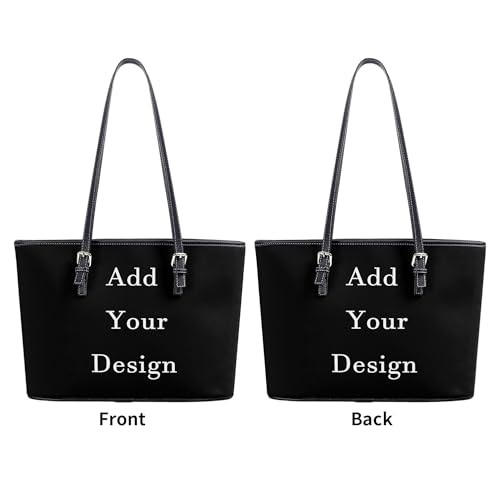 Bolso de hombro para mujer con estampado floral polinesio, gran capacidad, diseño personalizado miniatura 4