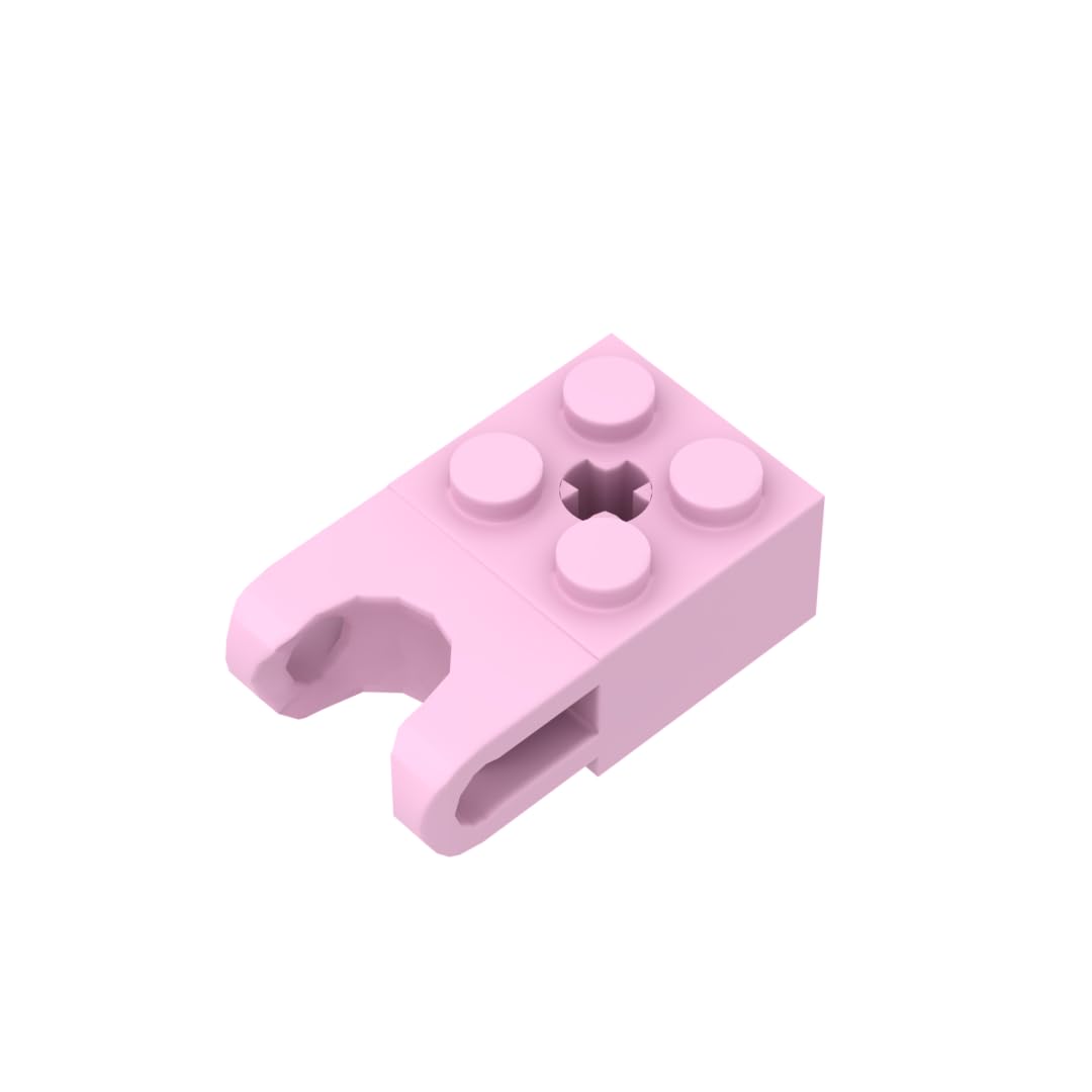 GDS-1206 92013 Hinge Brick Technic Brick Special 2x2, Bright Pink, 10 PCS — image 1