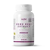 HSN Extracto de Dong Quai 300mg | 30 Cápsulas Vegetales 100% a partir de raíz de Dong Quai - Angelica sinensis – Apoyo hormonal femenino | No-GMO, Vegano, Sin Gluten