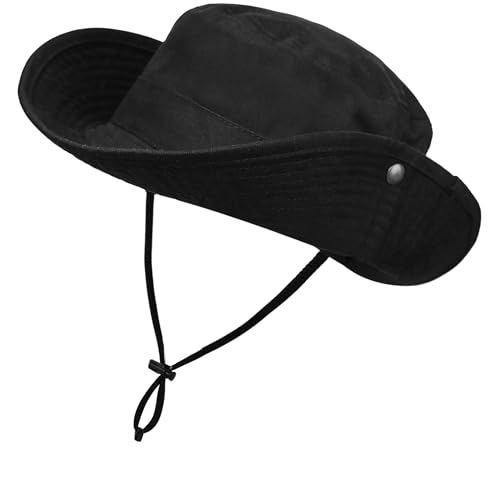 Sombrero de Sol de Ala Ancha Tipo Bucket para Hombre y Mujer