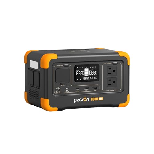 Pecron E300LFP Portable Solar Power Station (288Wh)