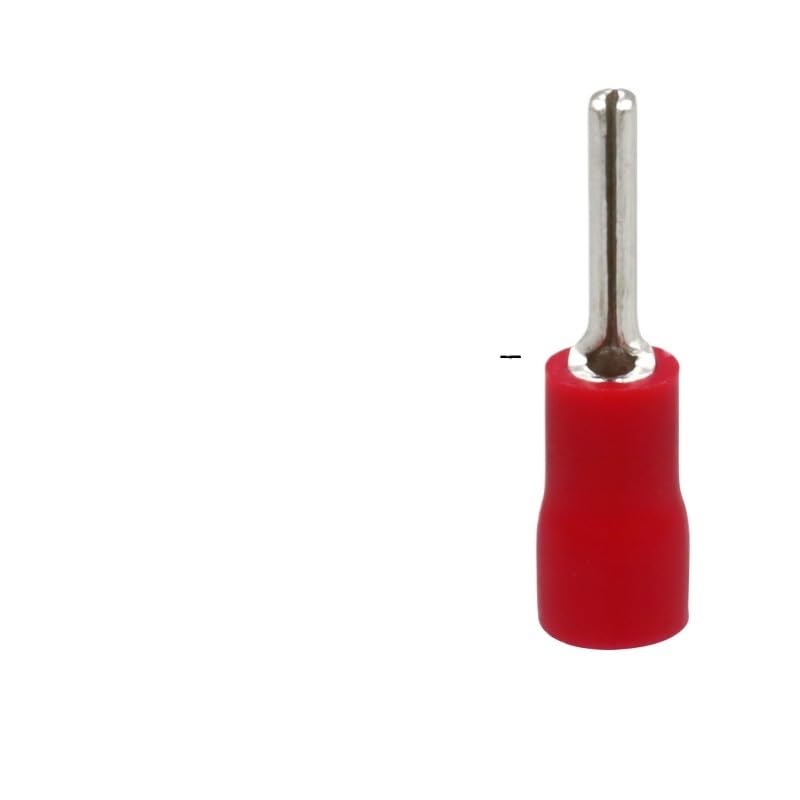 Pure Copper Pin Terminals PTN0.5/1.25/3.5/5.5-9/10/12/13 Splice Lug Electrical Wire Connectors Non Insulated Crimp(PTN2-10,100PCS)