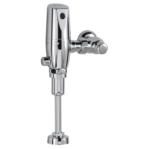 American Standard 6063101.002 Ultima Selectronic Touchless Urinal Flush Valve, Piston-Type, Battery, 1.0 GPF, Polished Chrome