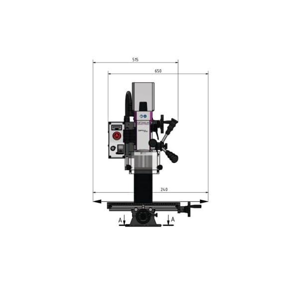 Fresadora MH15V 230 V