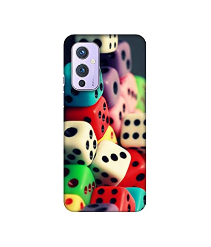 Image of Back Cover for OnePlus 9 (Plastic Multicolor)
