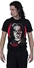 Spiral The Crow - Skull Face - Front Print T-Shirt Black - XXL #1