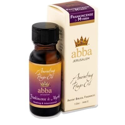 Abba Christian Products Frankincense & Myrrh Anointing Oil (1/2 oz) 1 pk