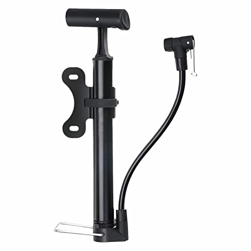 JOEBO 160 Fahrrad-Bodenluft for Fahrräder mit Ballnadel-Set, tragbare Luft for Bälle, Spielzeug, Basketball, Schwarz, Dekoration for drinnen und draußen/51