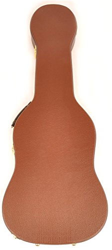Douglas Egc-450 St Brown / Gold Guitar Case For Fender Stratocaster Telecaster Strat Tele Rickenbacker 610, 620, 660 Epiphone Coronet And Wilshire #TOP2