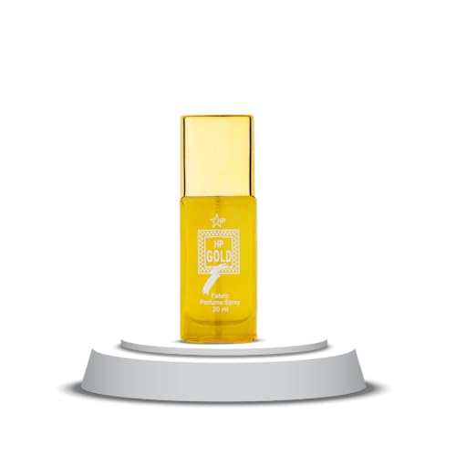 Image of HP Gold Fabric Perfume Spray, 20 ml, Aromatic Fougere Fragrance, Unisex, Glass Bottle