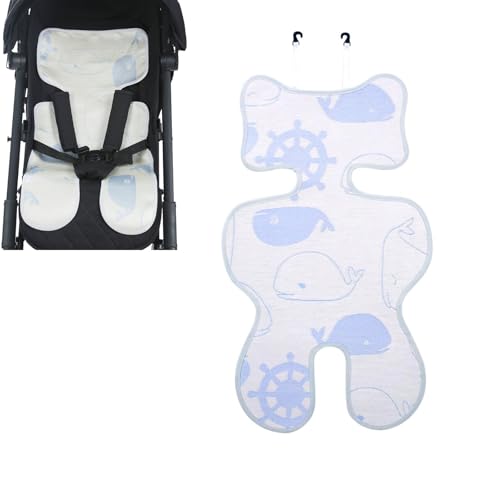 Colchoneta Silla Paseo Universal, Funda Carro Bebe, Funda Silla Paseo Verano, Colchoneta Carro Bebe, Funda Transpirable Silla Coche, Colchón para Carrito, Colchonetas Transpirables para Niños