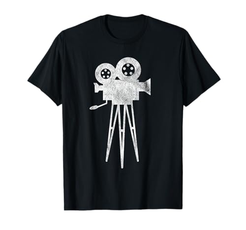 Vidéaste Directeur Caméra Vidéo Appareil Photo Cinéma Film T-Shirt