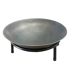 Made from cast iron Detachable legs Small: Diameter:50cm x H:21cm Medium: Diameter:67cm x H:29cm Large: Diameter:80cm x H:33cm