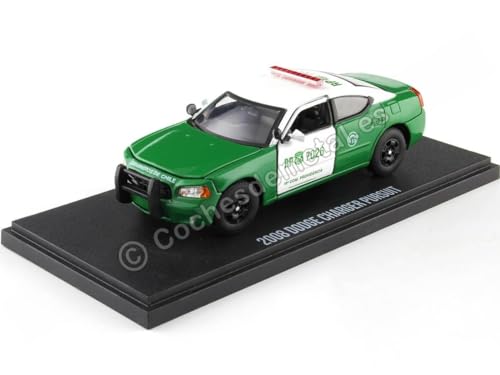 Dodge Charger Police Carabineros Greenlight 1/43 miniature de collection adulte