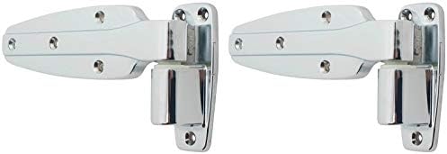 1245 Reversible Cam-Rise Hinge, Pack of 2, 1 to 1/2 Inch Offset, 11245000068