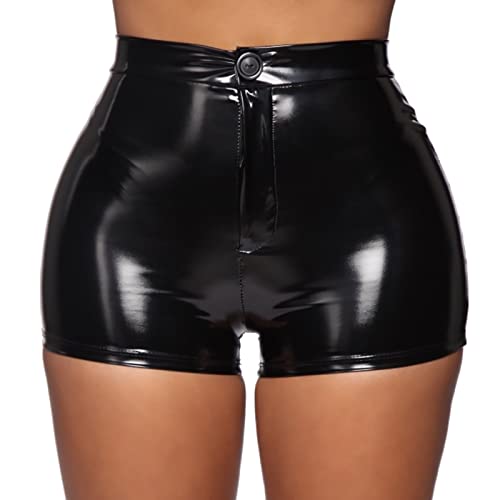 Short de sport femme taille haute élastique pour fitness et yoga